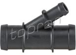 Topran 114 722 - Flangia Liquido Di Raffreddamento Oe 1C0 121 087E Per Jetta Iv, Polo (9N), Polo (6C, 6R)