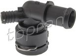 Topran 119 748 Flangia Refrigerante Oe 5Q0122291DH Compatibile Con A1 Gb, A3 8V, Arona, Ateca, Ibiza, Octavia, Superb, Arteon, Golf Sportsvan, Golf Vii, Passat 3BG, Polo Ae