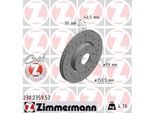 Zimmermann 230.2359.52 - Disco Freno Per 145 (930), 146 (930), 155 (167), Barchetta, Brava, Bravo, Doblo, Marea, Palio, Punto, Strada, Tipo