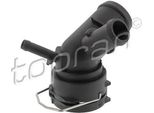 Topran 119 749 Flangia Refrigerante Oe 5Q0122291BL Compatibile Con A3 8V, Tt, Leon, Superb, Arteon, Golf Vii, Golf Viii, Passat 3BG, Tiguan