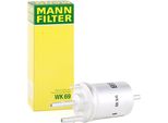 MANN-FILTER Wk 69 Filtro Carburante Oe 1K0201051B Compatibile Con Scirocco, Polo 6R, Passat 3B, Multivan V, Jetta, Golf Vi, Golf V, Golf Plus, Eos, Cc, Caddy, Beetle, Amarok, Yeti, Superb, Roomster, Rapid, Octavia, Fabia, Toledo, Leon, Ibiza, Altea Xl, Altea, Tt, A3 8P, A1 8X, Touran, Transporter V