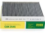 MANN-FILTER Cuk 2545 Filtro Aria Abitacolo Oe 4638300018 Compatibile Con Classe G, A2, Polo 6R, Polo 9N, Fox, Roomster, Fabia, Ibiza, Cordoba