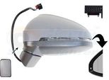 Van Wezel 0346827 Specchietto Esterno Specchietto Laterale Sinistro Per Audi A4 B9 Avant (8W5, 8WD) Asferico Con Memoria Per Predisposto Per Oscuramento Con Oscuramento