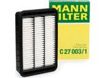 MANN-FILTRO C 27 003/1 - Oe 1444 Ru Filtro Aria Per C-Crosser (Vu, Vv), C4 Aircross, 4007 (Vu, Vv), 4008
