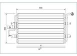Valeo 817244 - Condensatore Aria Condizionata Oe 1J08200411B Per A3 (8L), Tt (8N), 306, Leon (1M1), Toledo Ii (1M2), Octavia I (1U), Bora (1J), Golf Iv (1J), New Beetle