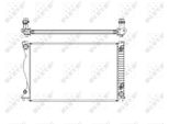 Nrf 58220 - Oe 4F0121251AA Radiatore, Raffreddamento Motore Per A6 (4F)