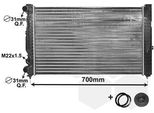 Van Wezel 03002123 - Oe 8D0121251AJ Radiatore, Raffreddamento Motore Per A6 (4B), A4 (8D), Superb I (3U), Passat (3B), Passat (35I)