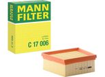 MANN-FILTRO C 17 006 - Oe 1516 725 Filtro Aria Per B-Max, Transit Courier, Ecosport, Fiesta Vi, Ka+ (Fk), Tourneo Connect, 2 (De, Dh)