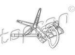 Topran 501 822 - Oe 5133 1 977 609 Regolatore Del Finestrino, Anteriore Sinistro Per Serie 3 (E36)