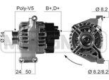 Era 210663A - Alternatore Oe 46554404 Per Mito (955), 500 (312), Brava, Bravo, Doblo, Punto, Idea, Linea, Panda, Stilo, Tipo, Ka (RU8), Combo (X12), Combo Tour (X12)