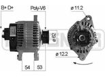 Era 210035A - Alternatore Oe 46430531 Per Spider (916), Gtv (916), 166 (936), 156 (932), 155 (167), 147 (937), 146 (930), 145 (930), Multipla, Punto, Marea, Coupe 175, Bravo, Brava, Barchetta
