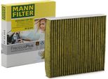 MANN-FILTER Fp 22 011 - Oe 27277 5FA0A Filtro Aria Abitacolo Per Duster, Logan, Sandero, Micra V (K14), Captur I (H5, J5), Captur Ii (Hf), Clio Iv, Clio V, Logan Ii