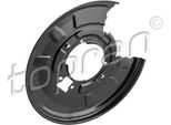 Topran 503 812 - Oe 3421 1 166 107 Piastra Di Ancoraggio, Asse Posteriore Sinistro Per Serie 3 (E46), X3 (E83)