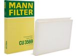 MANN-FILTER Cu 3569 - Oe 906 830 02 18 Filtro Aria Abitacolo Per Sprinter (W906), Crafter (2E), Crafter (2F)