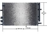 Mahle Ac 693 000S - Oe 60694767 Condensatore Aria Condizionata Con Essiccatore Per 159 (939), Brera (939), Spider (939)