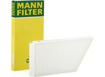 MANN-FILTER Cu 3448 - Oe 6447 Az Filtro Aria Abitacolo Per 206 Cc (2D), 206 (2A/C), 206 (2E/K), 206 Sw (2E/K), 206 Van, 206+