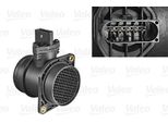 Valeo 253705 Misuratore Di Massa Dell'aria Oe 06A906461A Compatibile Con A3 8L, Q7, Alhambra, Cordoba, Ibiza, Leon, Toledo, Fabia, Octavia, Bora, Golf Iv, Lupo, Multivan V, New Beetle, Phaeton, Scirocco, Sharan, Touareg, Transporter V