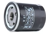 MANN-FILTER W 67 - Oe 180 28 10 Filtro Olio Per Forfour (454)