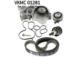 Skf Vkmc 01281 - Oe 04C 109 244 D Wasserpumpe + Zahnriemensatz FüR A1 (8X), A1 (Gb), A3 (8V), Arona (Kj), Ibiza (6J, 6P), Ibiza (Kj), Leon (5F), Toledo Iv (KG3), Fabia Iii (Nj), Karoq, Octavia Iii (5E), Rapid (Nh), Yeti (5L), Maggiolino (5C), Caddy Iv (Sa), Golf Sportsvan (AM1, AN1), Golf Vii, Jetta Iv, Polo (6C, 6R), Polo (AE1, AW1, BZ1), T-Cross (C11, D31), T-ROC, Touran (5T)