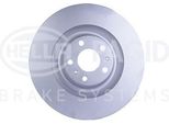 Hella 8DD 355 109-851 - Oe 3D0615301F Disco Freno Per A6 (4F), A8 (4E), Phaeton (3D)