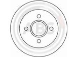 A.B.S. 16375 - Oe 5022666 Disco Freno Per Fiesta V, Fiesta Vi, Focus (Daw, Dbw), Focus (Dnw), Focus (Dfw)