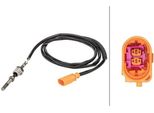 Hella 6PT 358 181-021 - Oe 03L906088AF Sensore Temperatura Gas Di Scarico Per Amarok