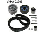Skf VKMA01263 Kit Cinghia Dentata Oe 038109244J Compatibile Con Passat 3C, Passat Cc, Scirocco, Tiguan, A3 8P, A4 8K, A5 8T, A5 8F, A6 4F, Q5, Tt, Altea, Altea Xl, Exeo, Leon, Toledo, Octavia, Superb, Yeti, Beetle, Eos, Golf Plus, Golf V, Golf Vi, Jetta