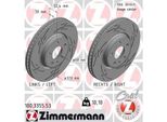 Zimmermann 100.3355.53 - Disco Freno Per A4 (8K), A5 (8T), A5 (8F), A5 (F5), A6 (4G), A7 (4G), Q5 (8R)