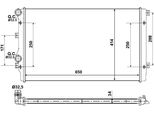 Nrf 53406A Radiatore Motore Oe 1K0121251AT Compatibile Con Touran, Tiguan, Scirocco, Passat Cc, Passat 3B, Passat 3C, Passat Alltrack, Jetta, Golf Vi, Golf V, Golf Plus, Eos, Cc, Caddy, Beetle, Yeti, Superb, Octavia, Toledo, Leon, Altea Xl, Altea, Tt, A3 8P