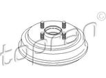 Topran 302 346 - Tamburo Freno Oe 7S611113AA Per Fiesta V, Fusion, 2 (Dy)