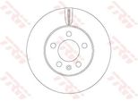 Trw DF6584 - Disco Freno Oe 2Q0 615 301 G Per A1 (Gb), Ibiza (Kj), Kamiq (NW4), Scala (NW1), Polo (AE1, AW1, BZ1)