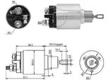 Era Interruttore Solenoide Motorino Di Avviamento ZM7773 Per Vw Passat Variant (3B6) Passat (3B3)