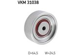 Skf Vkm 31038 - Oe 059 903 341 Puleggia Folle, Cinghia A V Per A8 (4D), A6 (4B), A4 (8E), A4 (8H), A4 (8D), Superb I (3U), Passat (3B)