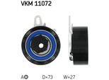 Skf Vkm 11072 - Oe 074 109 243 F Puleggia Tenditore, Cinghia Di Distribuzione Per A6 (4A), T4