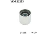 Skf VKM21223 Rullo Di Rinvio/Guida, Cinghia Dentata Oe 06D109244C Compatibile Con A1 8X, A3 8P, A4 8E, A6 4F, Tt, Altea, Altea Xl, Exeo, Leon, Toledo, Octavia, Eos, Golf Plus, Golf V, Golf Vi, Jetta, Passat 3C, Polo 6R, Scirocco, Touran