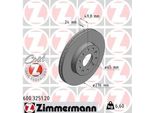Zimmermann 600.3251.20 - Disco Freno Per A3 (8V), Leon (5F), Leon (Kl), Octavia Iii (5E), Octavia Iv (Nx), Golf (BA5, BV5), Golf Sportsvan (AM1, AN1), Golf Vii