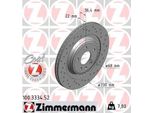 Zimmermann 100.3334.52 - Disco Freno Per A4 (8K), A5 (8T), A5 (8F), Q5 (8R)