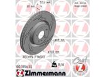 Zimmermann 100.3356.55 - Disco Freno Per A4 (8K), A7 (4G), Q5 (8R), Q5 (Fy), A5 (8T), A5 (F5), A5 (8F), A6 (4G), Macan (95B)