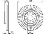 Bosch 0 986 479 690 - Oe 4B3 615 301 A Disco Freno Per Passat (3B)