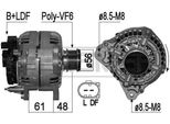 Era 210944A - Alternatore Oe 05033 757AA Per Galaxy (Wgr), Alhambra (7V), T5, Sharan (7M), T4