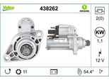 Valeo 438262 - Oe 0AM911023K Anlasser, Starter FüR Tt (8J), Q2 (Ga), A3 (8V), A3 (8P), A1 (8X), Toledo Iv (KG3), Leon (5F), Leon (1P1), Ibiza (6J, 6P), Altea (5P), Yeti (5L), Superb Iii (3V), Superb Ii (3T), Rapid (Nh), Octavia Iii (5E), Octavia Ii (1Z), Fabia Ii (54), Touran (1T), T-ROC, Scirocco, Polo (6C, 6R), Passat Cc (357), Passat (3G), Passat (365, 362), Jetta Iv, Jetta Iii (1K2), Golf Vii,