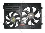 Nrf 47387 Ventola Radiatore Oe 1K0959455AG Compatibile Con A1 8X, A3 8P, Tt, Altea, Altea Xl, Ibiza, Leon, Toledo, Fabia, Octavia, Superb, Yeti, Beetle, Caddy, Cc, Eos, Golf Plus, Golf V, Golf Vi, Jetta, Passat Alltrack, Passat 3C, Passat 3B, Passat Cc, Polo 6R, Scirocco, Tiguan, Touran