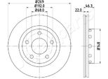 Japanparts DP-0913 - Disco Freno Oe 4D0615601B Per A6 (4B), A8 (4D), A6 (4A)