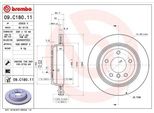 Brembo 09.C180.11 - Disco Freno Oe 34211166165 Per Serie 3 (E46)