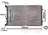 Refrigeratore D'acqua Van Wezel Per Audi A3 Tt Seat Leon Skoda Octavia Vw Bora Golf Iv