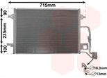 Van Wezel 58005189 - Condensatore Aria Condizionata Oe 3B0260401 Per Superb I (3U), Passat (3B)