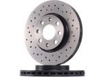 Brembo 09.5843.3X - Disco Freno Oe 93197241 Per Adam, Corsa D (S07), Corsa E (X15), Punto