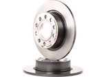 Brembo 08.9502.11 Disco Freno Oe 1K0615601AB Compatibile Con Caddy, Eos, Beetle, Yeti, Octavia, Toledo, Leon, Altea Xl, Altea, A3 8P, Golf Plus, Golf V, Golf Vi, Jetta, Scirocco