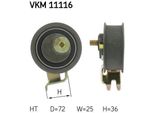 Skf Vkm 11116 Tendicinghia, Cinghia Dentata Oe 06B109243F Compatibile Con Golf Iv, New Beetle, Sharan, A3 8L, Octavia, Bora, A4 8D, A6 4B, Tt, Alhambra, Cordoba, Ibiza, Leon, Toledo