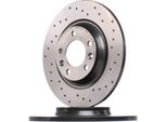 Brembo 08.8682.1X - Oe 424972 Disco Freno Per 407, 407 Sw (6D, 6E), 508 (8D), 508 (8E), 607 (9D, 9U), C5 Iii (Rd), C5 Iii (Rw), Rcz